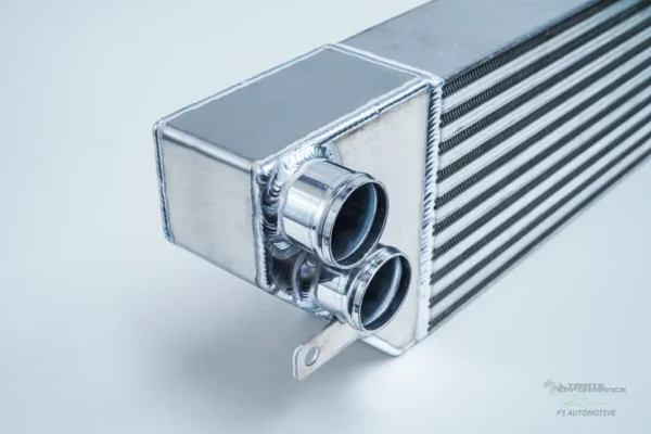 A close up of the side of an air cooler